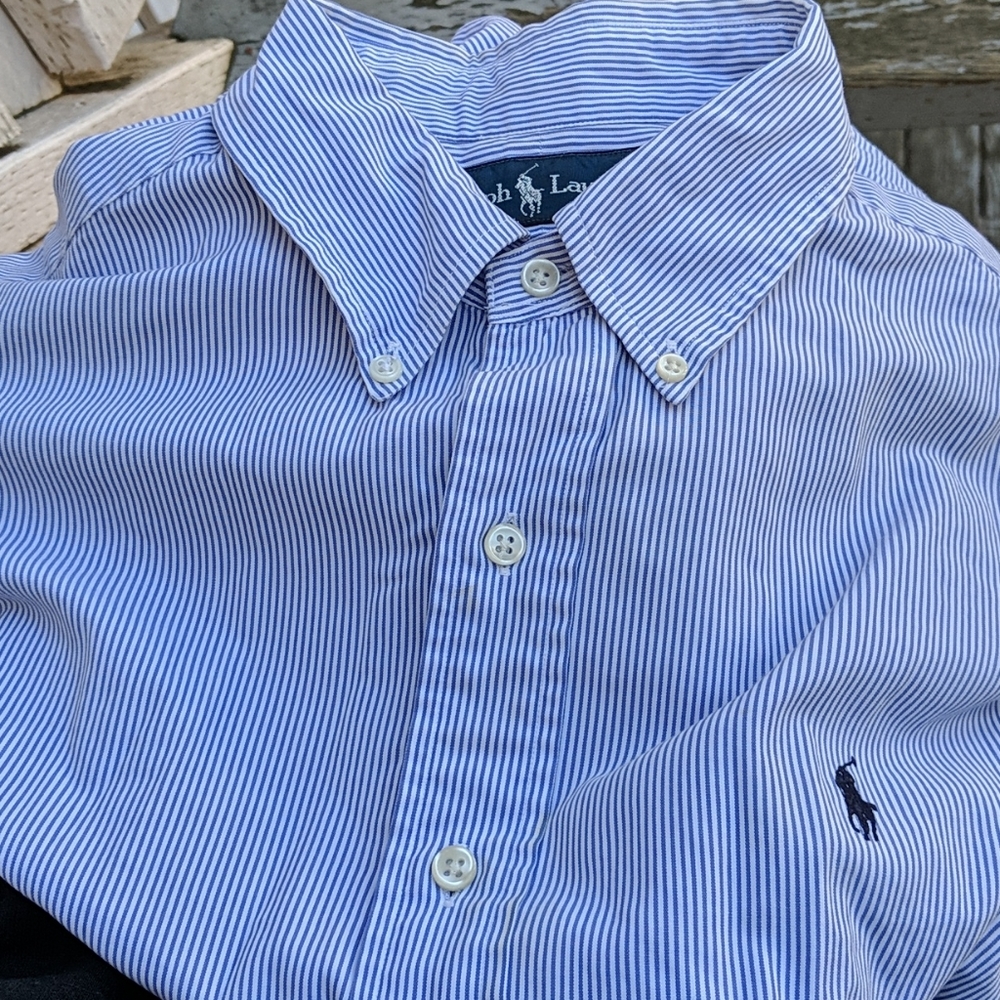 Ralph Lauren Striped Button-down Shirt